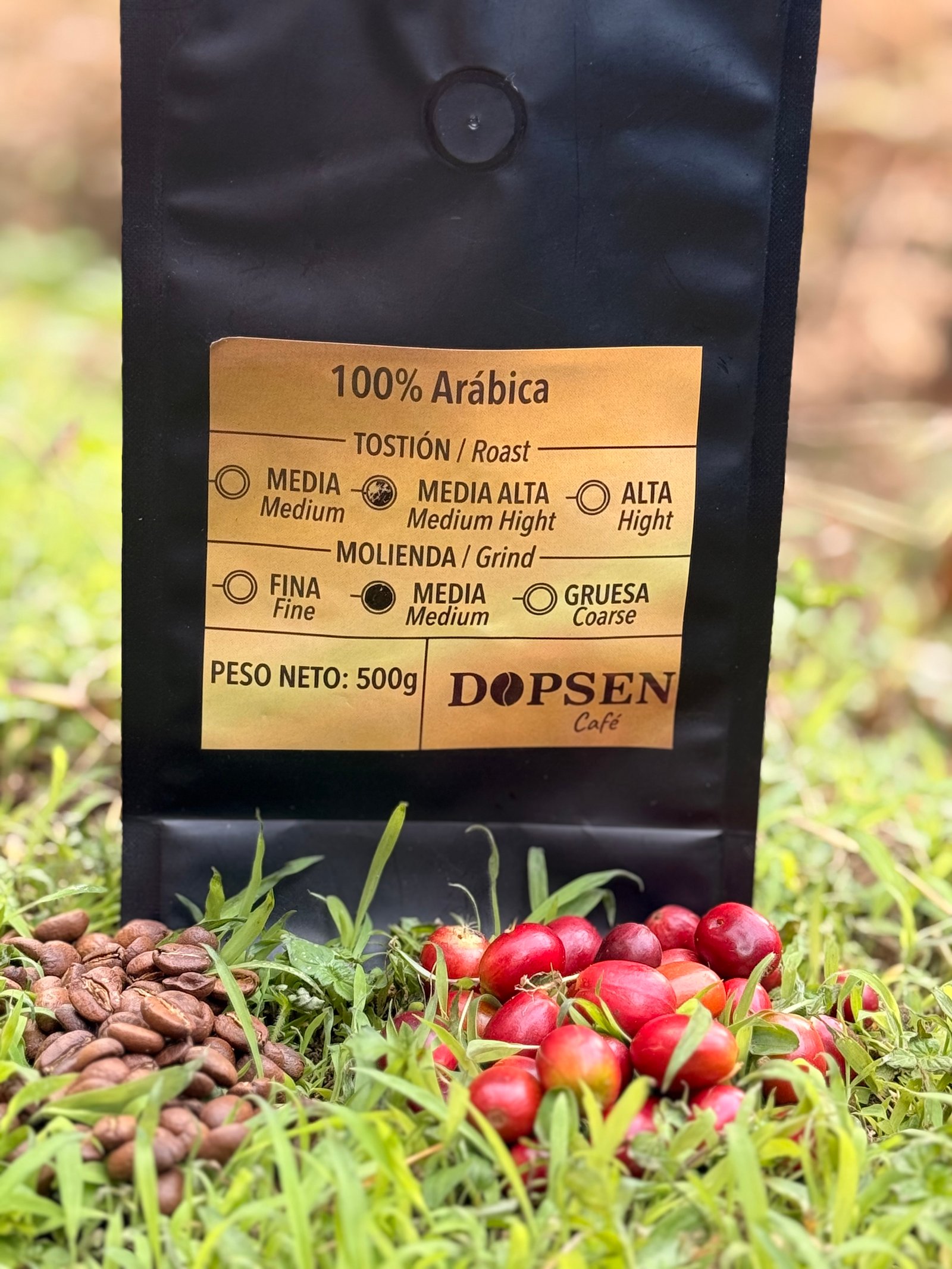 Dopsen Café - Fotografía 60 de fincas cafeteras, procesos de tostión y catación profesional